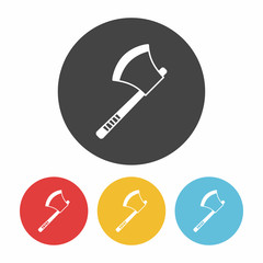 Sticker - axe icon