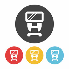 Poster - camera lens icon