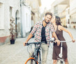 © Daco - joy cycling in the old town center