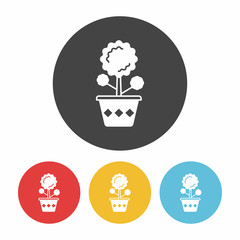 Sticker - plant icon