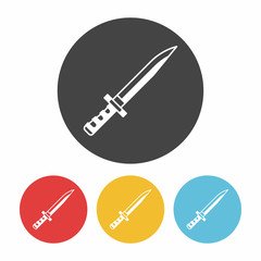 Sticker - sword icon