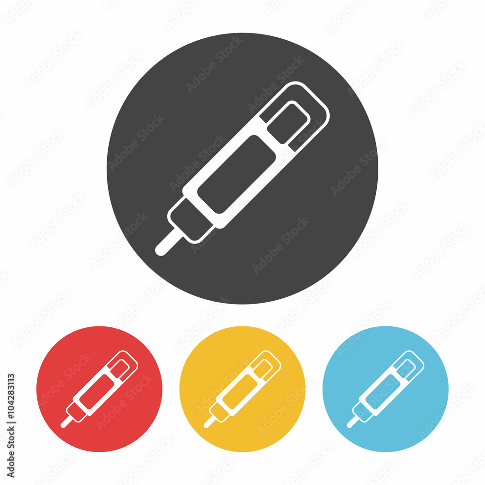 Correction Fluid icon Stock Vector | Adobe Stock