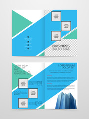 Poster - Two page Business Brochure or Template.