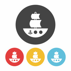 Poster - boat icon