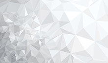 Vector Abstract Gray, Triangles Background.