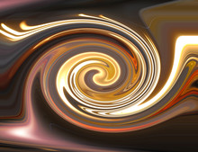 Brown Glow Spiral Background