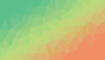 Poster - Gradient abstract polygon background