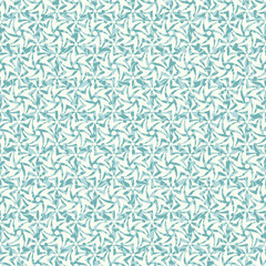  Seamless pattern in teal colors