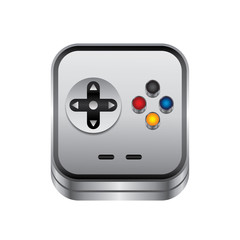 Poster - game console button