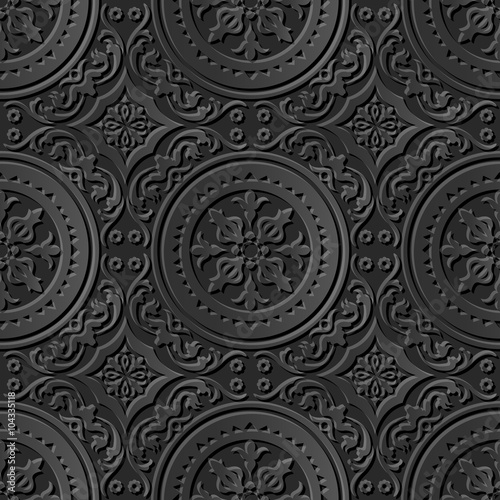 Tapety do sypialni bezproblemowa-grafika-3d-eleganckiego-ciemnego-papieru
