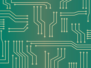 Poster -  microchip technology background