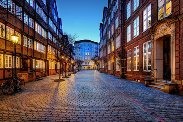 Hamburger Neustadt - historische Peterstrasse