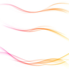 Wall Mural - abstract minimalistic web swoosh wave lines