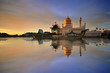 Beautiful View of Sultan Omar Ali Saifudding Mosque, Bandar Seri Begawan, Brunei, Southeast Asia