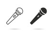 © lovemask - Microphone - vector icon.