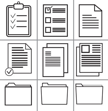 office document icons