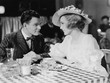 © everettovrk - Young couple dining in restaurant