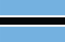 Botswana Flag.