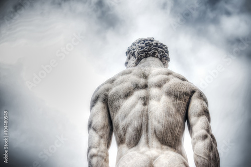 Foto Herkules-Statue auf der Piazza della Signoria