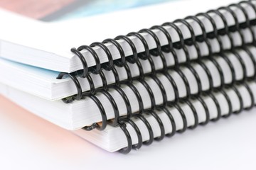 Spiral bound books