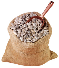 Poster - SACK OF SUNFLOWER SEEDS CUT OUT