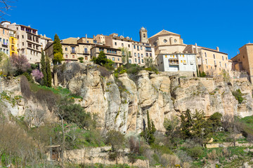 General view of the historic city of Cuenca, Spain