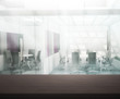 © nuttapol - Table Top And Blur Office of Background