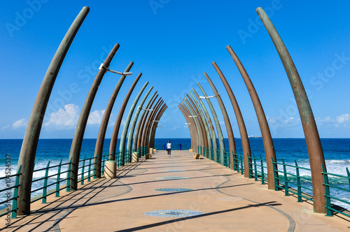 Cuadros en Lienzo Umhlanga Stormwater Pier; Südafrika
