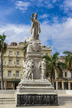 Jose Marti Monument At The Parque Central In Havana