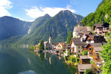 Fototapeta  - Austrian lakeside village of Hallstatt, a UNESCO World Heritage Site