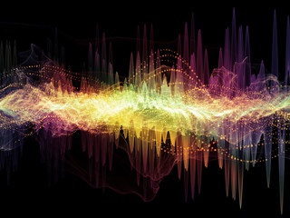 Wall Mural - Beyond Sound Wave