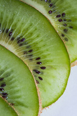 Wall Mural - fresh sliced organic kiwi