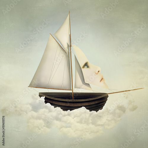 Fototapeta Surreal Vessel