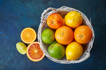 Poster - Fresh citrus fruits