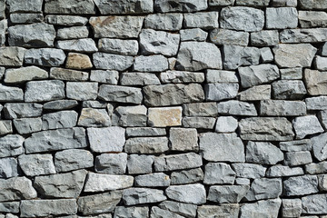 Wall Mural - Grey Stone wall