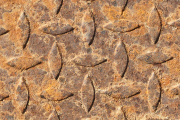 Poster - Rust on steel for pattern