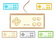 Clipart with gamepads
