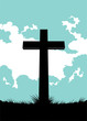 Christian cross background
