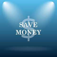 Wall Mural - Save money icon