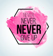 © Petr Vaclavek - Modern inspirational quote on watercolor background