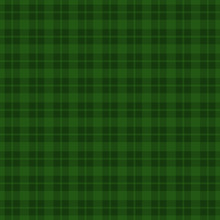  Green Checkered Seamless Pattern Background. Vector Illustration