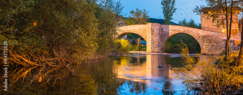 Fotomural Zubiri, Puente de la Rabia, Spain