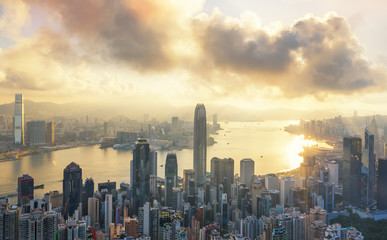 Wall Mural - Hong Kong City