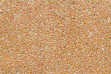 Poster - It is Orange pebble wall for pattern and background