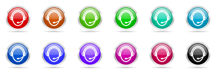 Poster - vector icon set