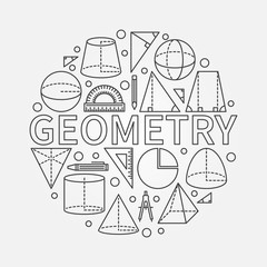 Geometry round symbol