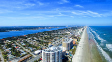 Daytona Beach, Florida. Beautiful Aerial View