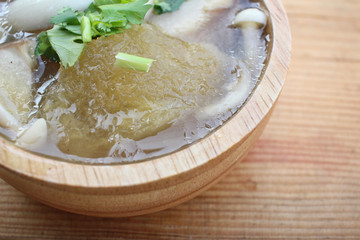 Sticker - Chinese soup or fish maw soup