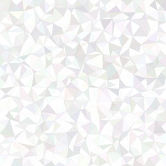 Poster - White irregular triangle mosaic background design