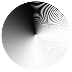 Poster - abstract spirally element. spinning, vortex graphic. concentric